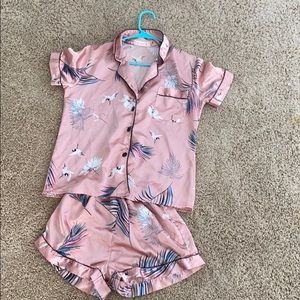Floral Pajama Set